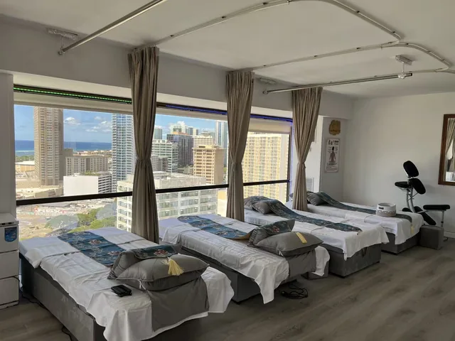 Front desk waiting area